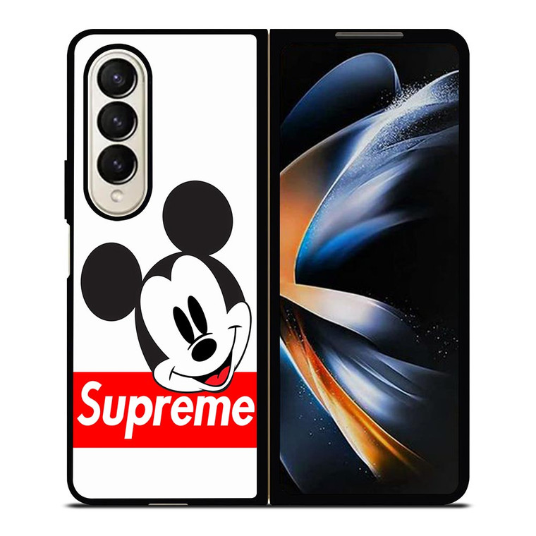 MICKEY MOUSE SUPREME 2 Samsung Galaxy Z Fold 4 Case Cover MICKEY MOUSE SUPREME 2 Samsung Galaxy Z Fold 4 Case Cover
