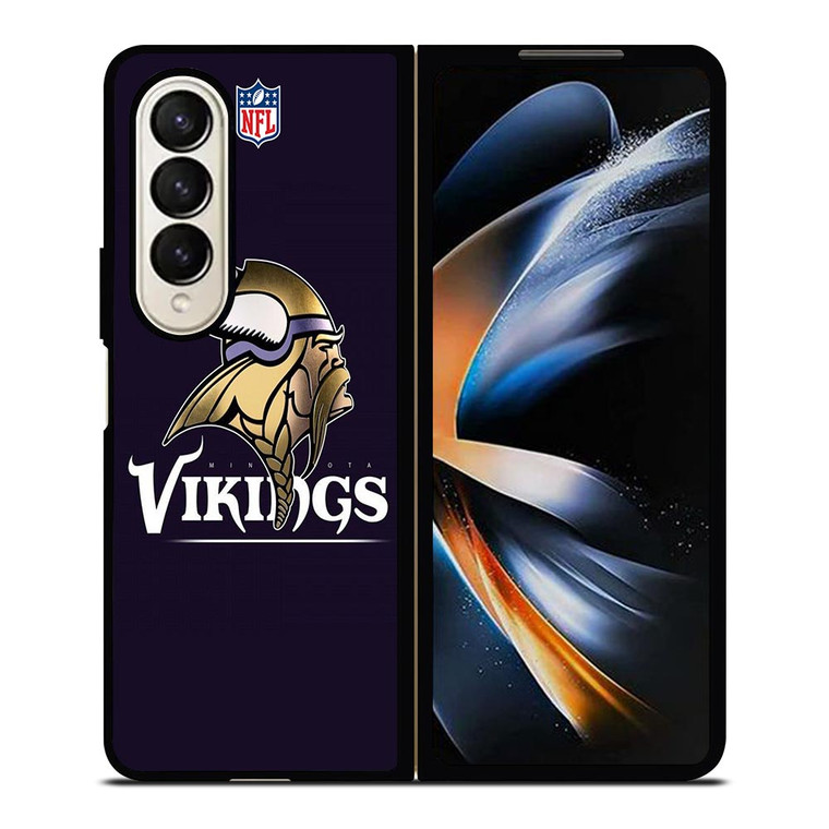 MINNESOTA VIKINGS NFL Samsung Galaxy Z Fold 4 Case Cover