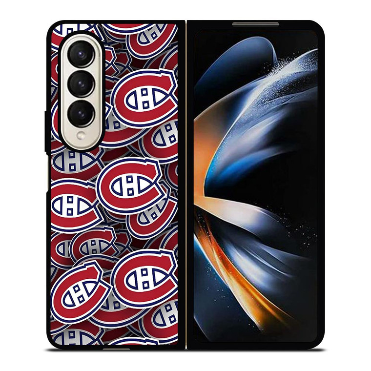 MONTREAL CANADIENS COLLOGUE HOCKEY Samsung Galaxy Z Fold 4 Case Cover