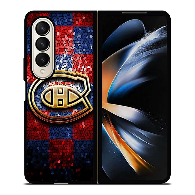 MONTREAL CANADIENS GOLD LOGO Samsung Galaxy Z Fold 4 Case Cover