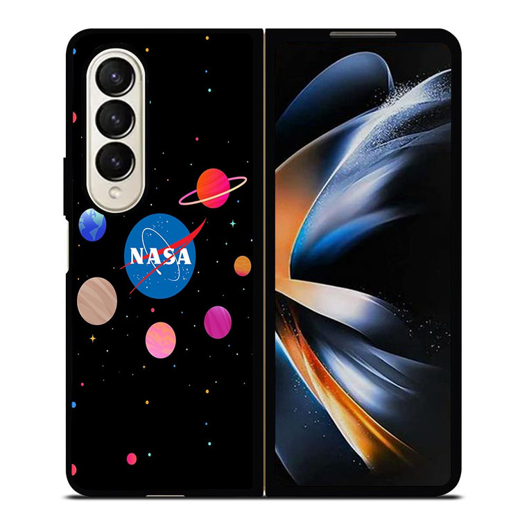NASA CUTE SOLAR SYSTEM Samsung Galaxy Z Fold 4 Case Cover
