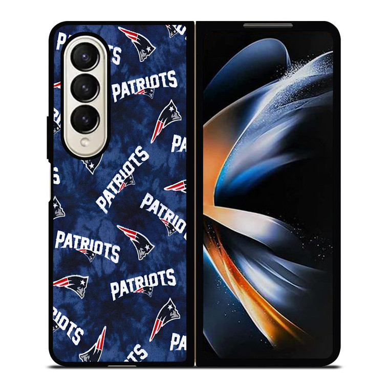 NEW ENGLAND PATRIOTS NFL PATTERN Samsung Galaxy Z Fold 4 Case Cover