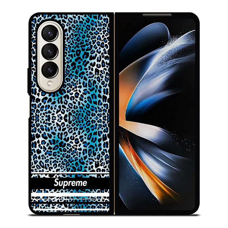 NEW SUPREME LEON CAMO Samsung Galaxy Z Fold 4 Case Cover NEW SUPREME LEON CAMO Samsung Galaxy Z Fold 4 Case Cover