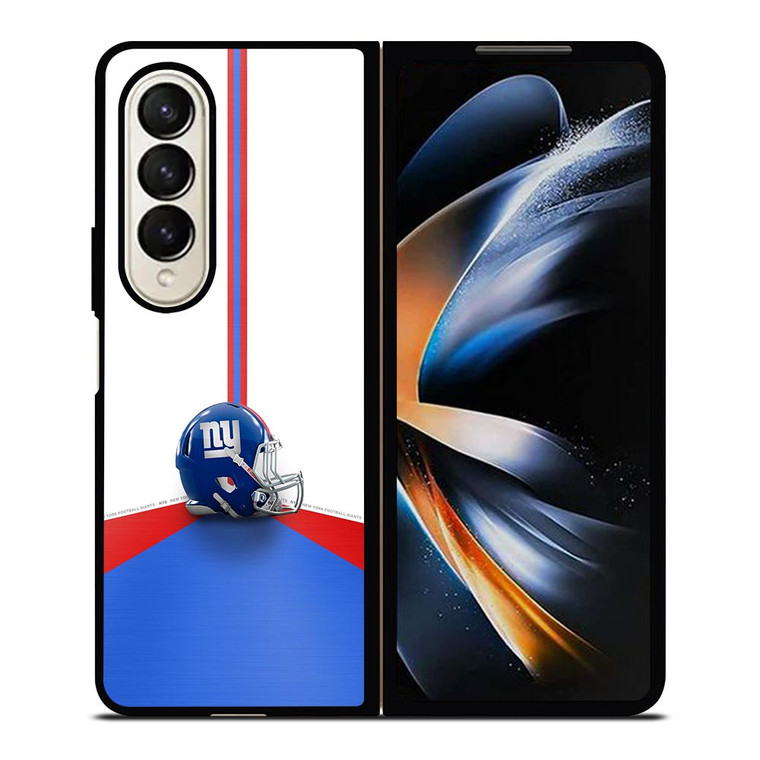 NEW YORK GIANTS HELMET STRIPS Samsung Galaxy Z Fold 4 Case Cover