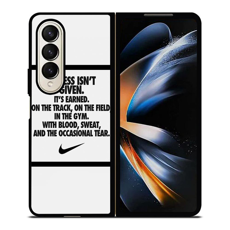 NIKE MOTIVATIONAL QUOTES Samsung Galaxy Z Fold 4 Case Cover NIKE MOTIVATIONAL QUOTES Samsung Galaxy Z Fold 4 Case Cover
