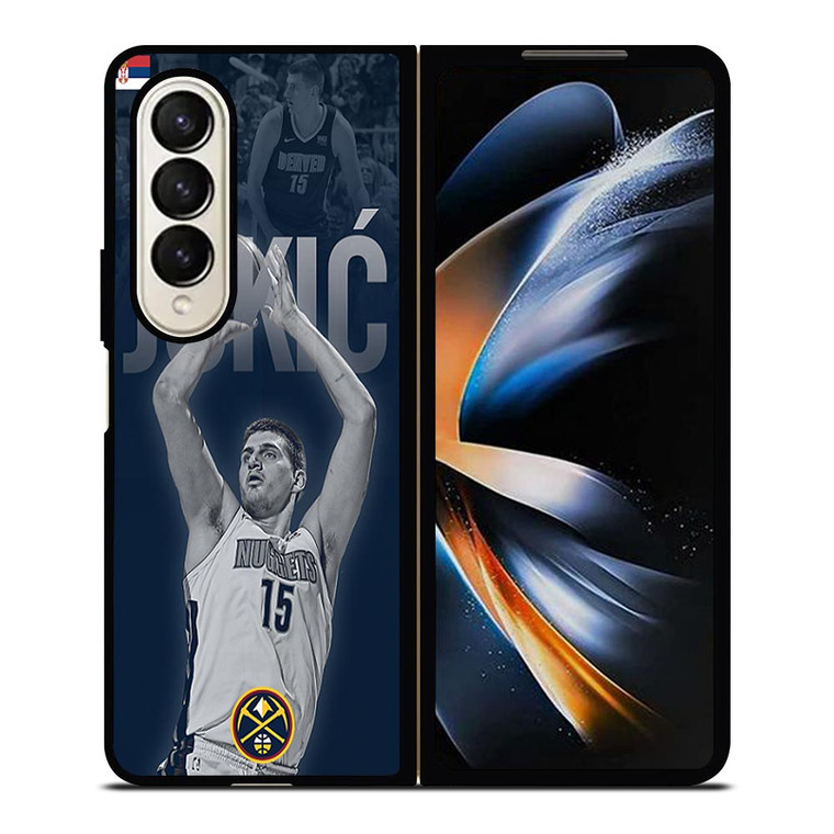 NIKOLA JOKIC DENVER NUGGETS NBA Samsung Galaxy Z Fold 4 Case Cover