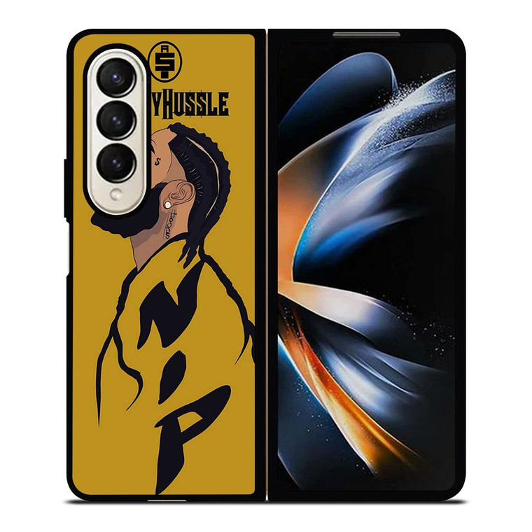 NIPSEY HUSSLE CLIP ART Samsung Galaxy Z Fold 4 Case Cover