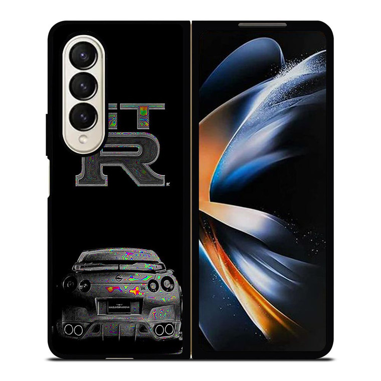 NISSAN GTR IRIDESCENCE CAR Samsung Galaxy Z Fold 4 Case Cover