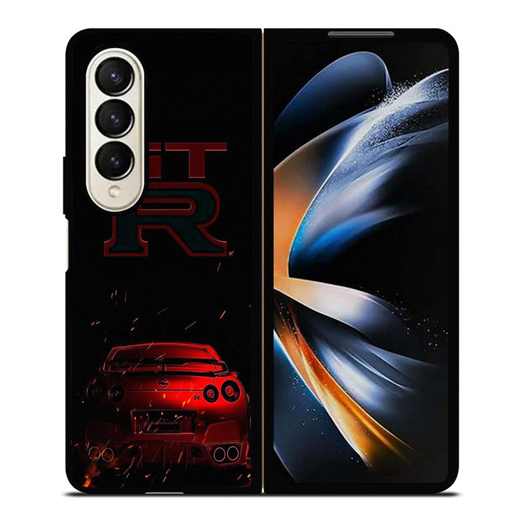 NISSAN GTR RED LOGO Samsung Galaxy Z Fold 4 Case Cover NISSAN GTR RED LOGO Samsung Galaxy Z Fold 4 Case Cover