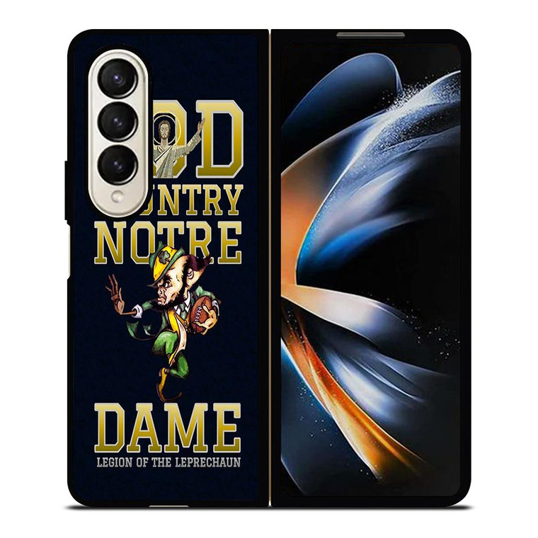 NOTRE DAME FIGHTING IRISH QUOTE Samsung Galaxy Z Fold 4 Case Cover