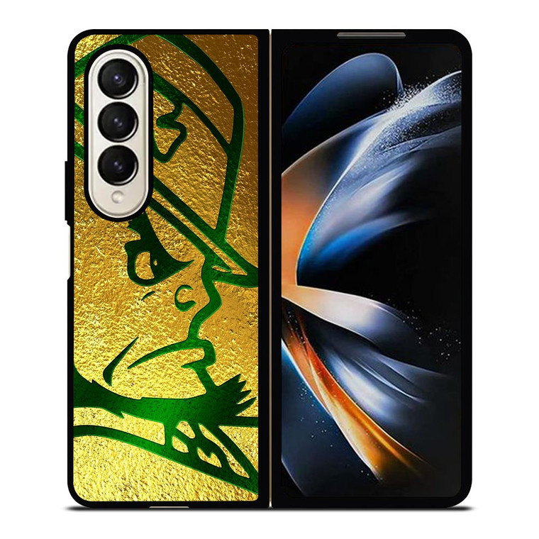 NOTRE DAME IRISH GOLD FACE Samsung Galaxy Z Fold 4 Case Cover