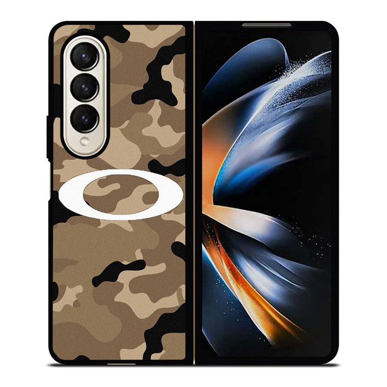 OAKLEY BROWN CAMO WALLPAPER Samsung Galaxy Z Fold 4 Case Cover OAKLEY BROWN CAMO WALLPAPER Samsung Galaxy Z Fold 4 Case Cover