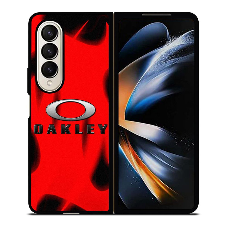 OAKLEY SUNGLASSES RED BLACK Samsung Galaxy Z Fold 4 Case Cover