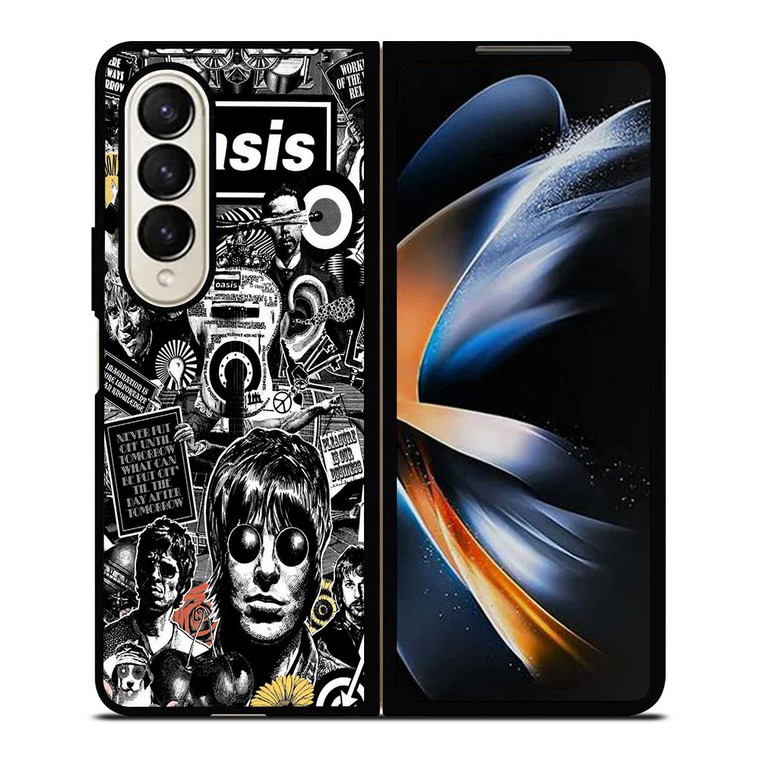 OASIS ROCK BAND POSTER Samsung Galaxy Z Fold 4 Case Cover OASIS ROCK BAND POSTER Samsung Galaxy Z Fold 4 Case Cover