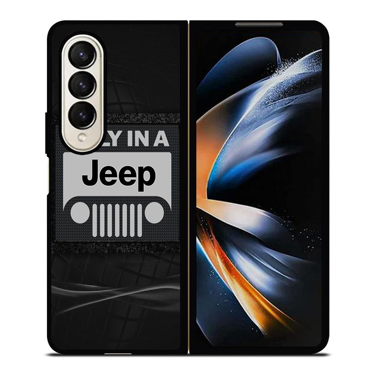 ONLY IN A JEEP Samsung Galaxy Z Fold 4 Case Cover