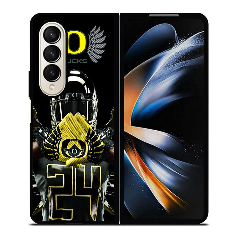 OREGON DUCKS NFL Samsung Galaxy Z Fold 4 Case Cover OREGON DUCKS NFL Samsung Galaxy Z Fold 4 Case Cover