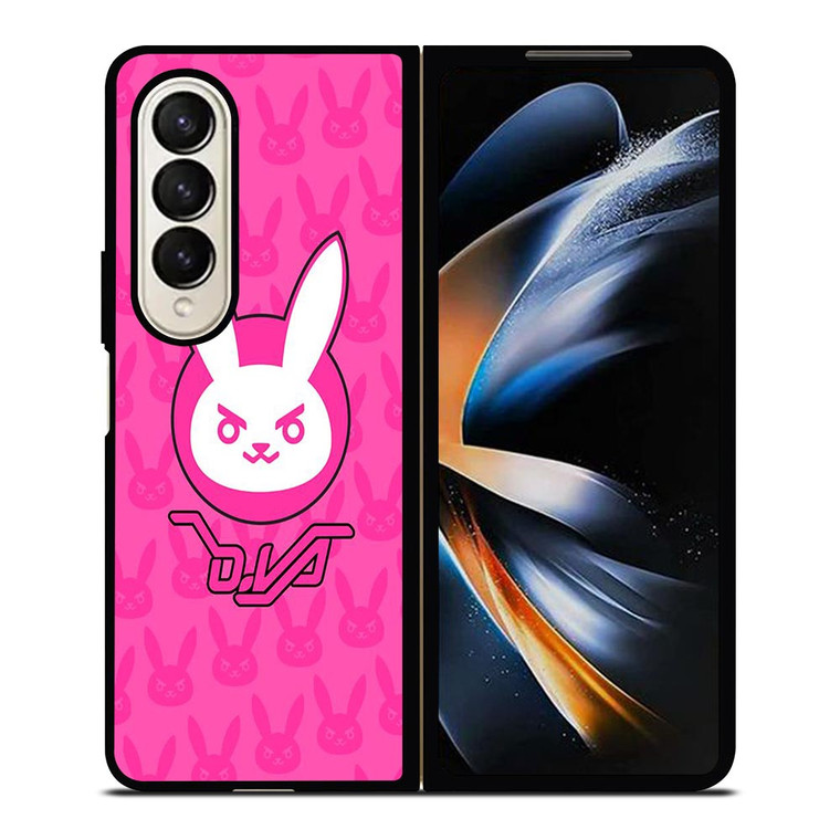 OVERWATCH D.VA COLLAGE Samsung Galaxy Z Fold 4 Case Cover OVERWATCH D.VA COLLAGE Samsung Galaxy Z Fold 4 Case Cover