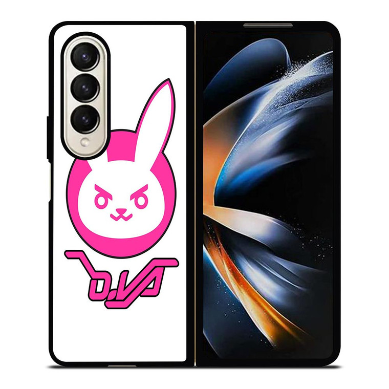 OVERWATCH D.VA SYMBOL Samsung Galaxy Z Fold 4 Case Cover OVERWATCH D.VA SYMBOL Samsung Galaxy Z Fold 4 Case Cover