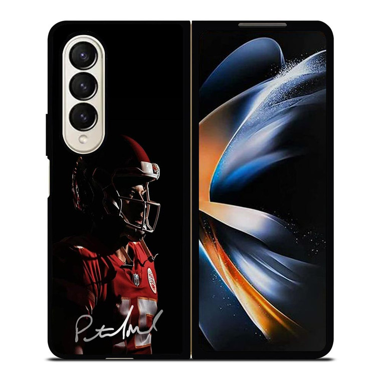 PATRICK MAHOMES KC CHIEFS SIGNATURE Samsung Galaxy Z Fold 4 Case Cover PATRICK MAHOMES KC CHIEFS SIGNATURE Samsung Galaxy Z Fold 4 Case Cover