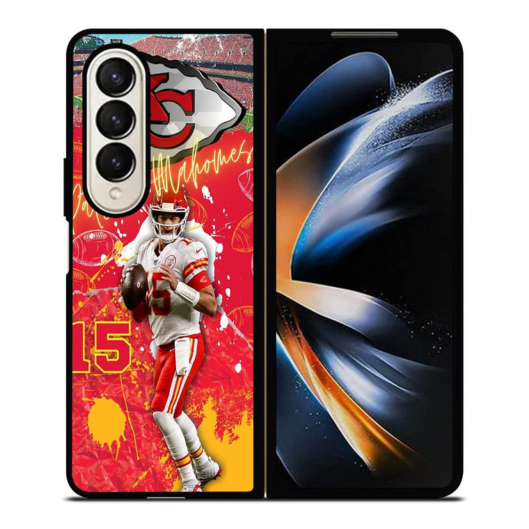 PATRICK MAHOMES WALLPAPER Samsung Galaxy Z Fold 4 Case Cover PATRICK MAHOMES WALLPAPER Samsung Galaxy Z Fold 4 Case Cover