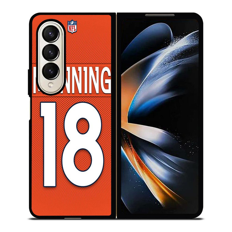 PEYTON MANNING DENVER BRONCOS Samsung Galaxy Z Fold 4 Case Cover PEYTON MANNING DENVER BRONCOS Samsung Galaxy Z Fold 4 Case Cover