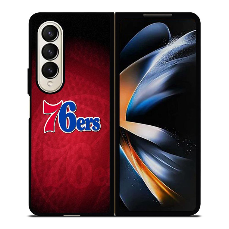 PHILADELPHIA 76ERS LETTER Samsung Galaxy Z Fold 4 Case Cover