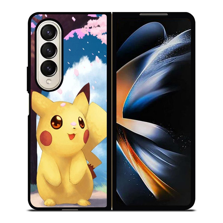 PIKACHU POKEMON CUTE Samsung Galaxy Z Fold 4 Case Cover PIKACHU POKEMON CUTE Samsung Galaxy Z Fold 4 Case Cover