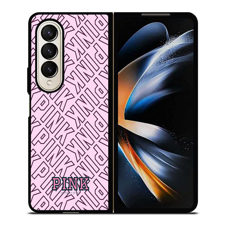 PINK VICTORIA S SECRET COLLAGE Samsung Galaxy Z Fold 4 Case Cover PINK VICTORIA S SECRET COLLAGE Samsung Galaxy Z Fold 4 Case Cover