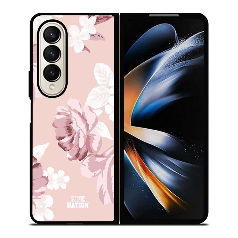 PINK VICTORIA'S SECRET FLOWER Samsung Galaxy Z Fold 4 Case Cover PINK VICTORIA'S SECRET FLOWER Samsung Galaxy Z Fold 4 Case Cover