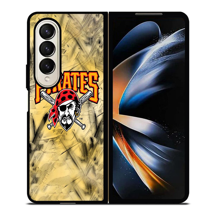 PITTSBURGH PIRATES LOGO MLB Samsung Galaxy Z Fold 4 Case Cover PITTSBURGH PIRATES LOGO MLB Samsung Galaxy Z Fold 4 Case Cover