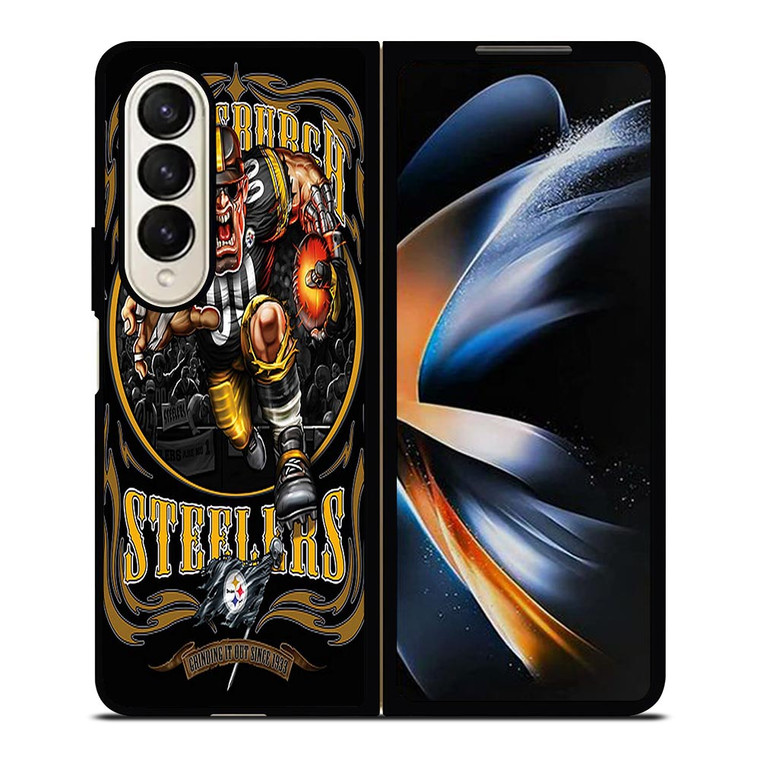 PITTSBURGH STEELERS FOOTBALL Samsung Galaxy Z Fold 4 Case Cover PITTSBURGH STEELERS FOOTBALL Samsung Galaxy Z Fold 4 Case Cover