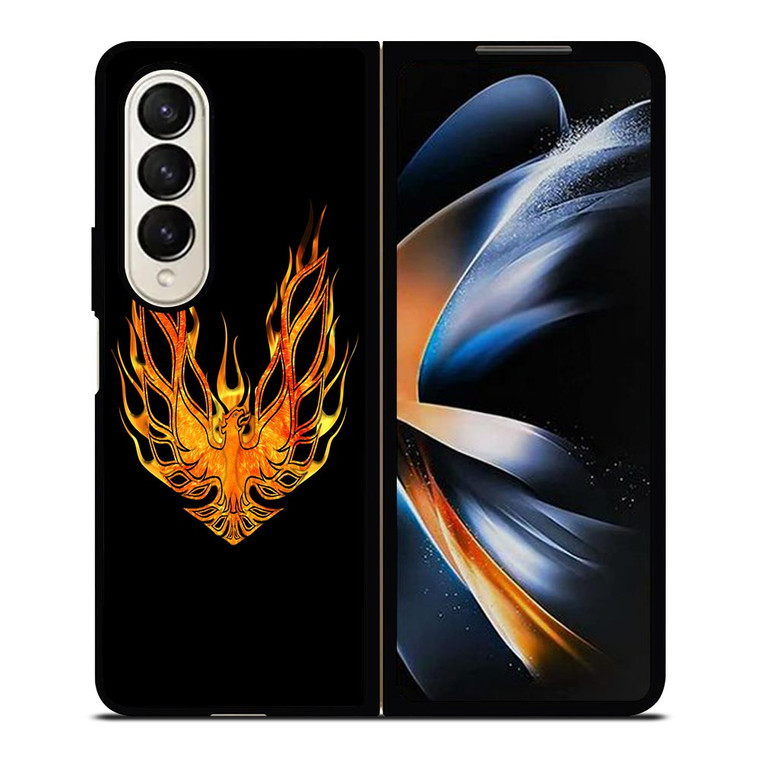 PONTIAC TRANS AM FIREBIRD FIRE LOGO Samsung Galaxy Z Fold 4 Case Cover PONTIAC TRANS AM FIREBIRD FIRE LOGO Samsung Galaxy Z Fold 4 Case Cover