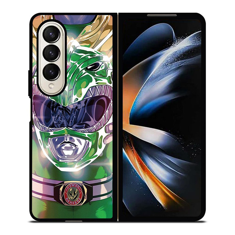 POWER RANGERS GREEN Samsung Galaxy Z Fold 4 Case Cover POWER RANGERS GREEN Samsung Galaxy Z Fold 4 Case Cover