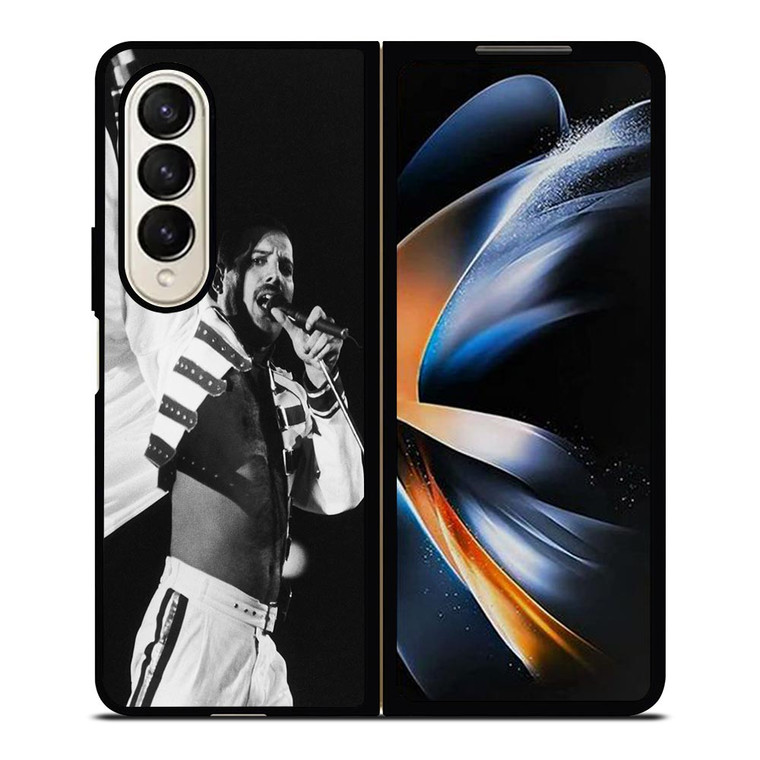 QUEEN FREDDIE MERCURY Samsung Galaxy Z Fold 4 Case Cover QUEEN FREDDIE MERCURY Samsung Galaxy Z Fold 4 Case Cover