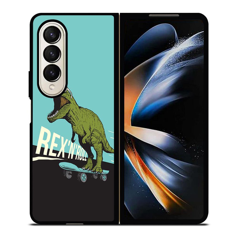 REX N ROLL TOY STORY Samsung Galaxy Z Fold 4 Case Cover REX N ROLL TOY STORY Samsung Galaxy Z Fold 4 Case Cover