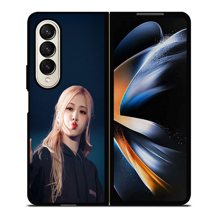 ROSE BLACKPINK Samsung Galaxy Z Fold 4 Case Cover ROSE BLACKPINK Samsung Galaxy Z Fold 4 Case Cover