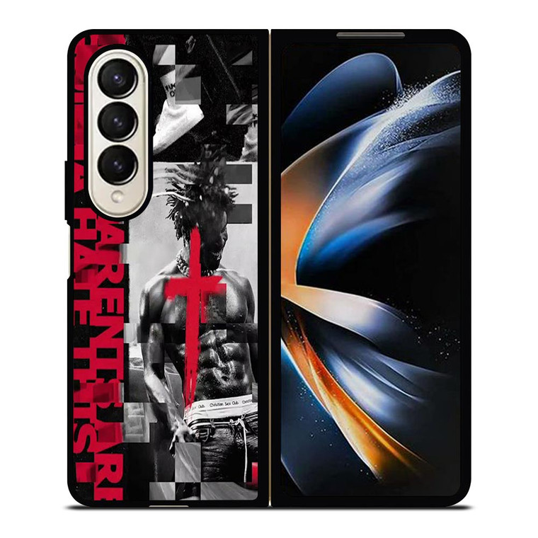 SAINT JHN PARENTS HATE THIS  Samsung Galaxy Z Fold 4 Case Cover SAINT JHN PARENTS HATE THIS  Samsung Galaxy Z Fold 4 Case Cover