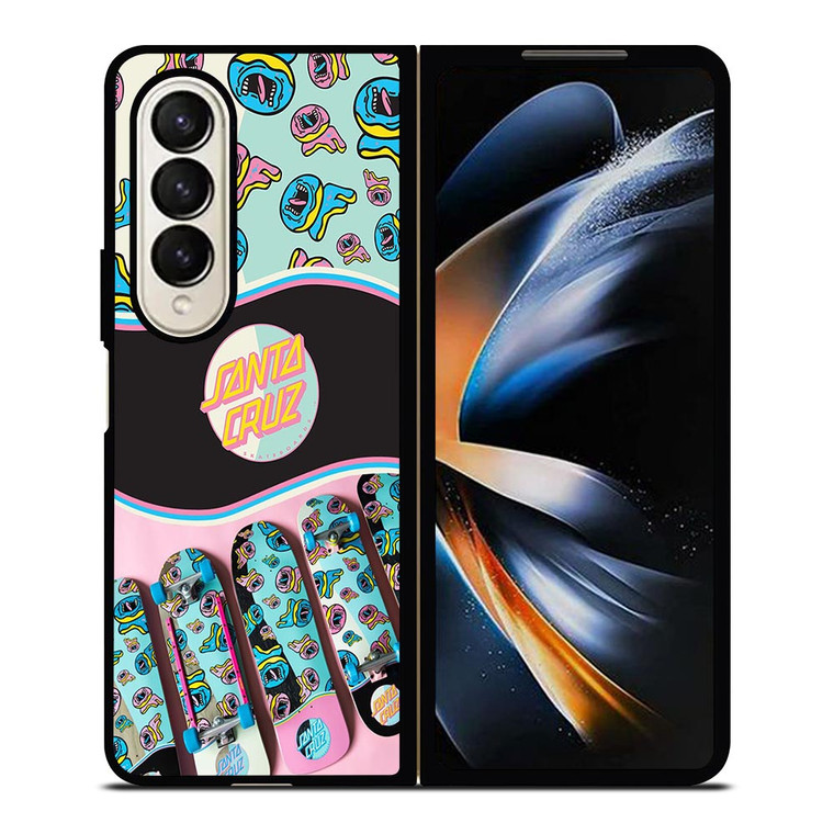 SANTA CRUZ SKATEBOARDS Samsung Galaxy Z Fold 4 Case Cover SANTA CRUZ SKATEBOARDS Samsung Galaxy Z Fold 4 Case Cover