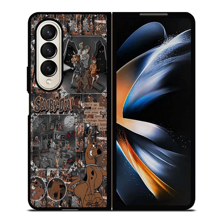SCOOBY DOO POSTER Samsung Galaxy Z Fold 4 Case Cover SCOOBY DOO POSTER Samsung Galaxy Z Fold 4 Case Cover