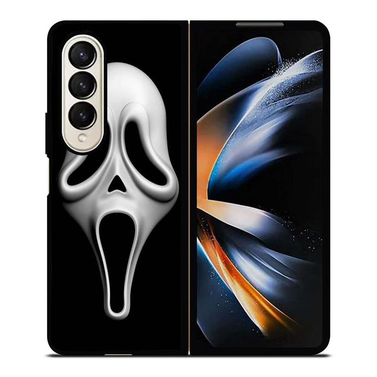 SCREAM GHOST MASK Samsung Galaxy Z Fold 4 Case Cover SCREAM GHOST MASK Samsung Galaxy Z Fold 4 Case Cover