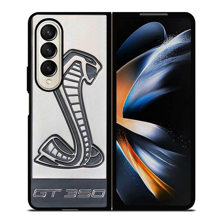SHELBY GT350R SILVER EMBLEM SIGN Samsung Galaxy Z Fold 4 Case Cover SHELBY GT350R SILVER EMBLEM SIGN Samsung Galaxy Z Fold 4 Case Cover