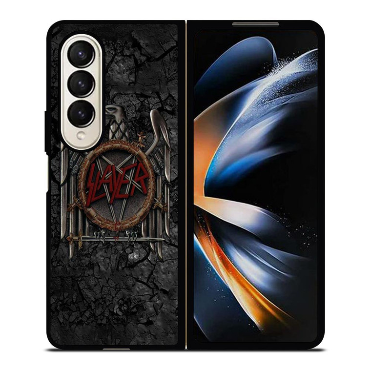 SLAYER METAL BAND EMBLEM Samsung Galaxy Z Fold 4 Case Cover