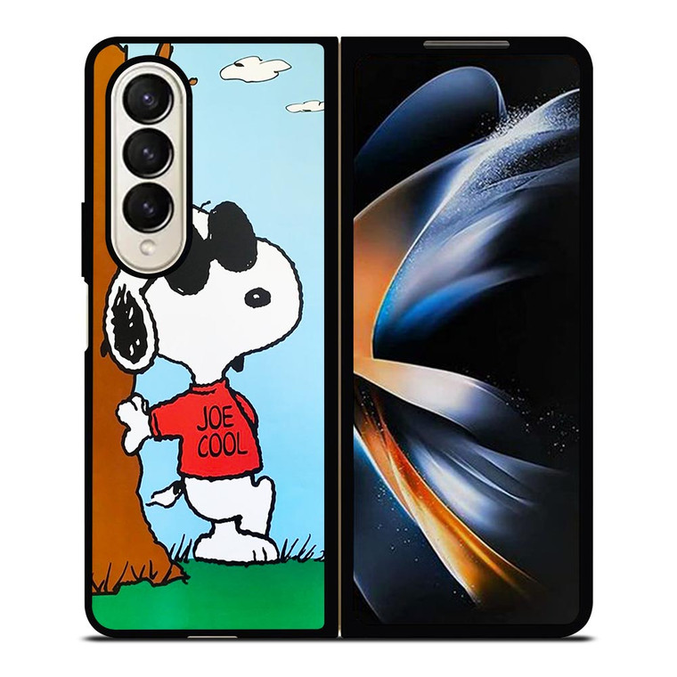 SNOOPY JOE COOL CARTOON Samsung Galaxy Z Fold 4 Case Cover SNOOPY JOE COOL CARTOON Samsung Galaxy Z Fold 4 Case Cover