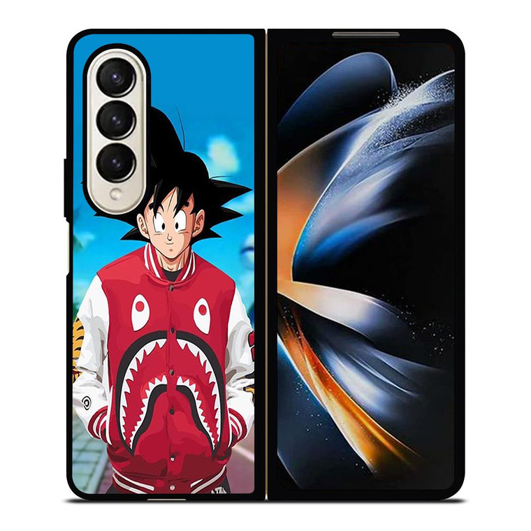 SON GOKU SUPREME BAPE SHARK Samsung Galaxy Z Fold 4 Case Cover