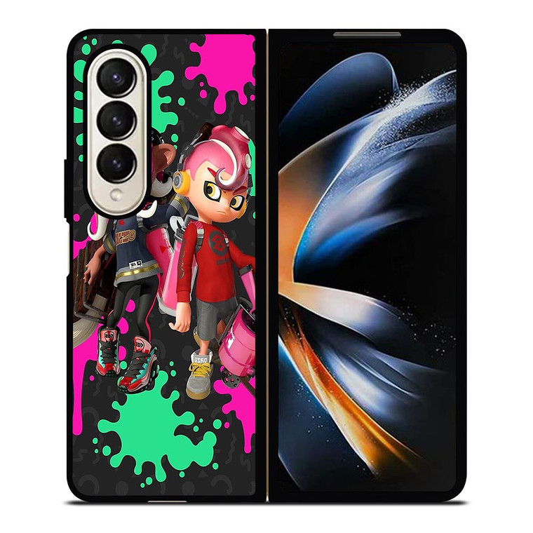 SPLATOON GAME 2 Samsung Galaxy Z Fold 4 Case Cover SPLATOON GAME 2 Samsung Galaxy Z Fold 4 Case Cover