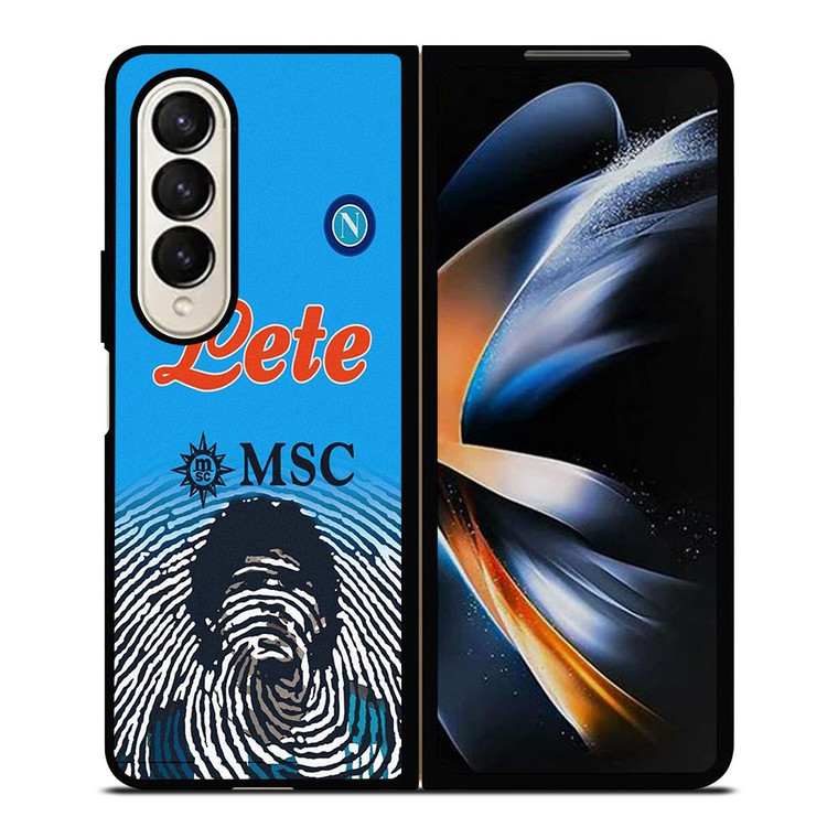 SSC NAPOLI DIEGO MARADONA Samsung Galaxy Z Fold 4 Case Cover SSC NAPOLI DIEGO MARADONA Samsung Galaxy Z Fold 4 Case Cover