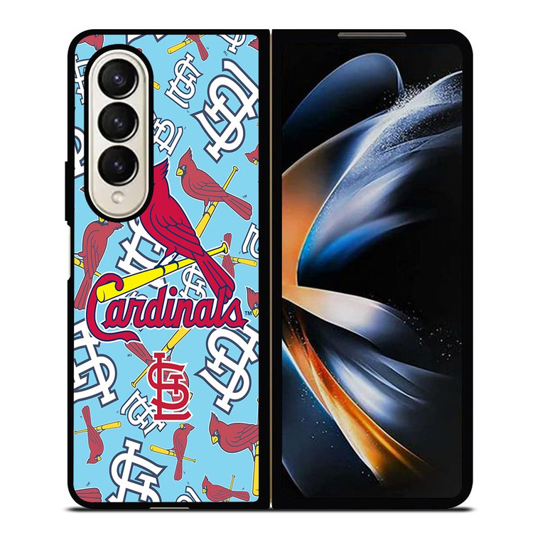 ST LOUIS CARDINALS COLLAGE Samsung Galaxy Z Fold 4 Case Cover ST LOUIS CARDINALS COLLAGE Samsung Galaxy Z Fold 4 Case Cover