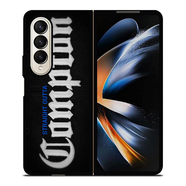 STRAIGHT OUTTA COMPTON EMBOSS Samsung Galaxy Z Fold 4 Case Cover