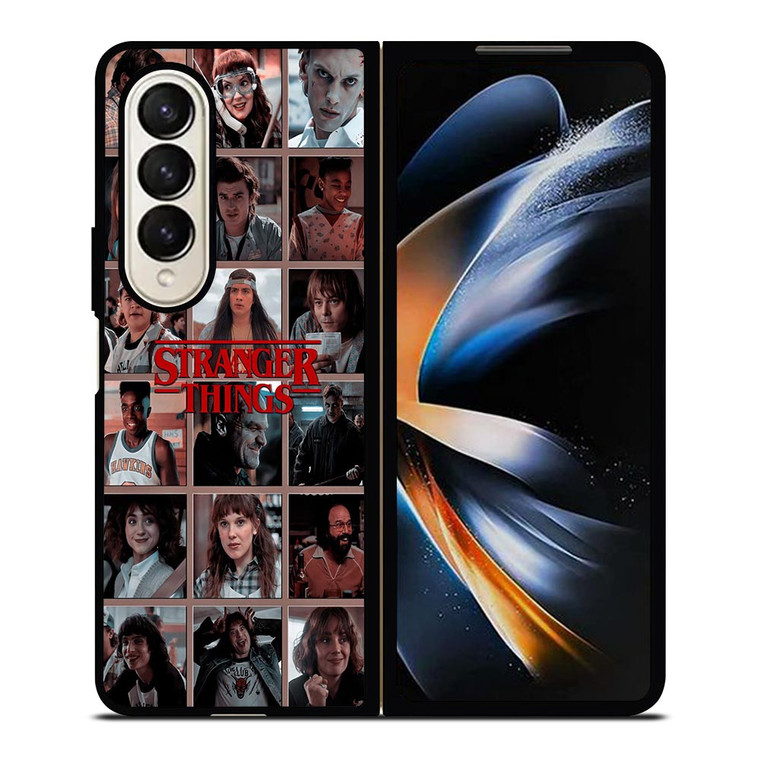 STRANGER THINGS ALL CHARACTER Samsung Galaxy Z Fold 4 Case Cover