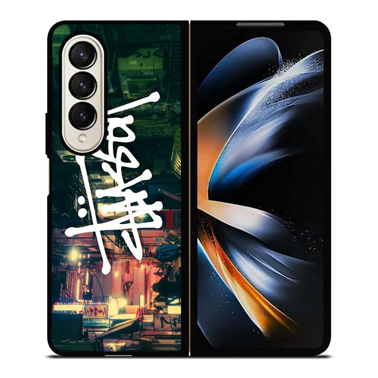 STUSSY TOKYO LOGO Samsung Galaxy Z Fold 4 Case Cover